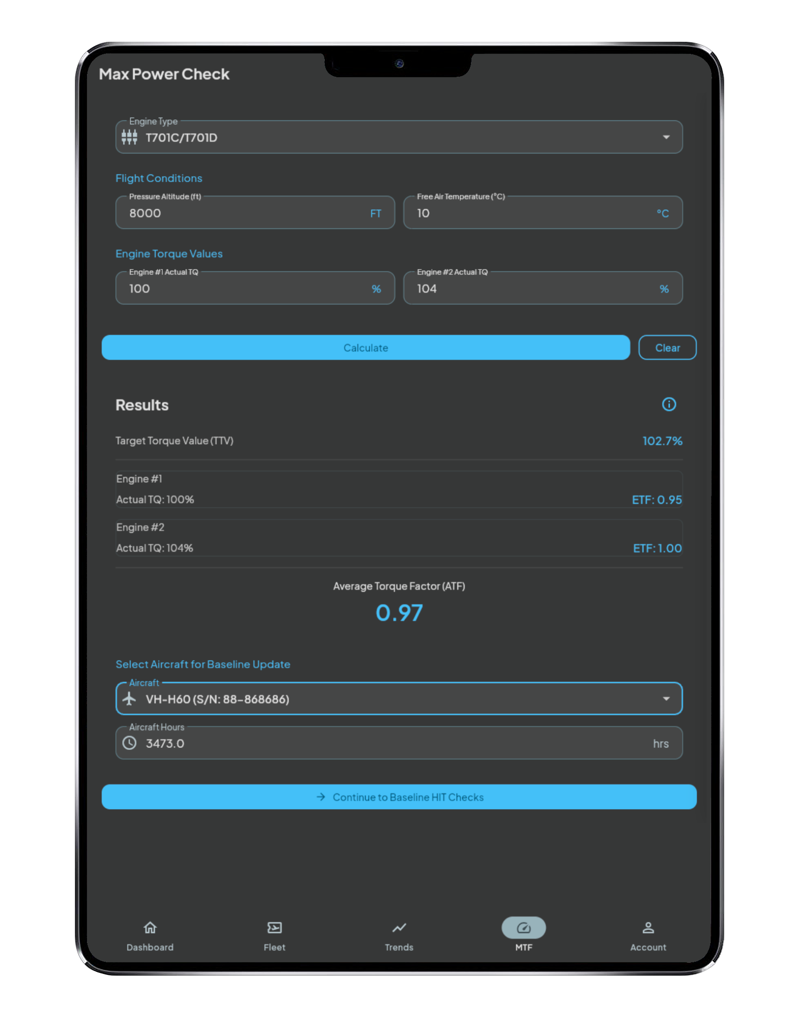 Max Power Check Calculation Breakdown
